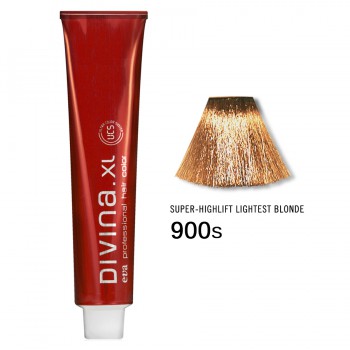 Краска для волос 900S Divina. XL 120ml Суперосветлитель натуральный