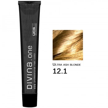 Фарба для волосся 12.1 Divina.Оne ultra ash blonde (ультра блонд попелястий)