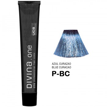 Фарба для волосся P-ВC Divina.Оne blue curazao (блакитна пастель)
