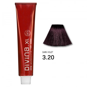 Фарба для волосся 3.20 Divina.XL dark violet (темний шатен фіолетовий)
