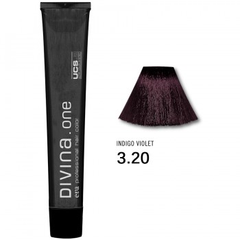 Краска для волос 3.20 Divina. one 60ml Темный шатен фиолетовый