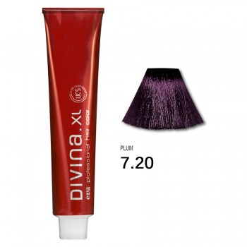 Фарба для волосся 7.20 Divina.XL plum (русий фіолетовий)