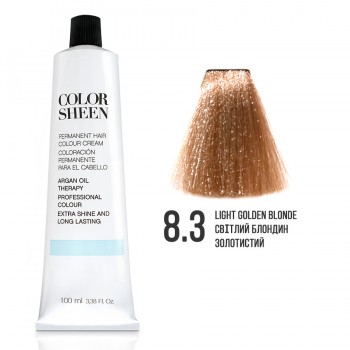 Фарба для волосся 8.3 Color Sheen світлий блондин золотистий 100мл