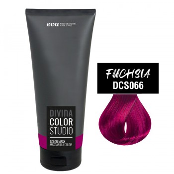 Тонувальна маска для волосся Divina Color Studio fuchsia (фуксія)