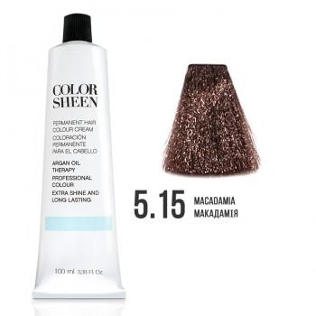 Фарба для волосся 5.15 Color Sheen макадамія 100мл