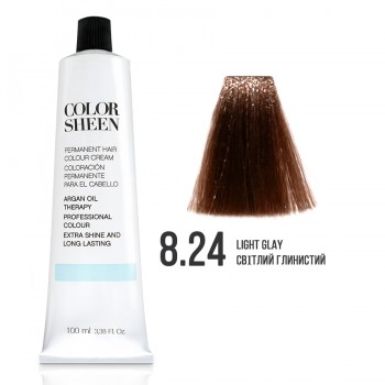 Фарба для волосся 8.24 Color Sheen світлий глинистий 100мл