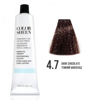 Фарба для волосся 4.7 Color Sheen темний шоколад 100мл
