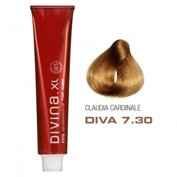 Краска для волос 7.30 Divina. XL 120ml Русый золотистый для седины