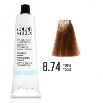 Фарба для волосся 8.74 Color Sheen карамель 100мл