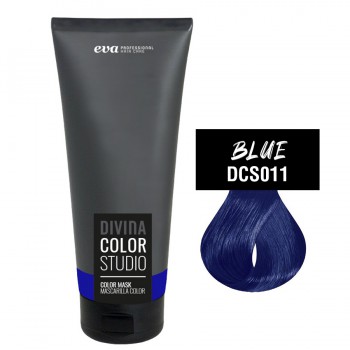 Тонувальна маска для волосся Divina Color Studio blue (блакитний)