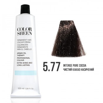 Фарба для волосся 5.77 Color Sheen чистий какао насичений 100мл