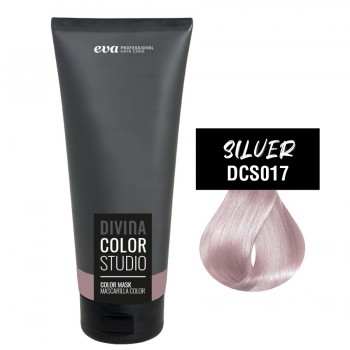 Тонуюча маска для волосся Divina Color Studio silver (срібло)