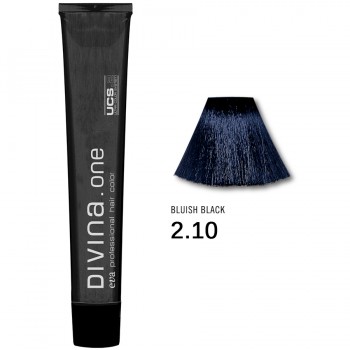 Фарба для волосся 2.10 Divina.Оne bluish black (синьо-чорний)