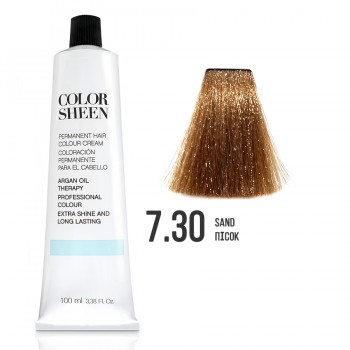 Фарба для волосся 7.30 Color Sheen пісок 100мл
