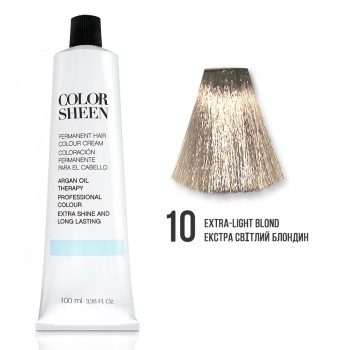 Фарба для волосся 10 Color Sheen екстра світлий блондин 100мл
