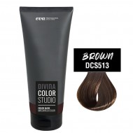 Тонувальна маска для волосся Divina Color Studio brown (коричневий)
