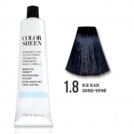 Фарба для волосся 1.8 Color Sheen синяво-чорний 100мл