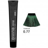 Фарба для волосся 0.77 Divina.Оne tourmaline (мікстон зелений)