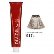 Фарба для волосся 917S Divina . XL 120ml Суперосвітлювач сріблястий